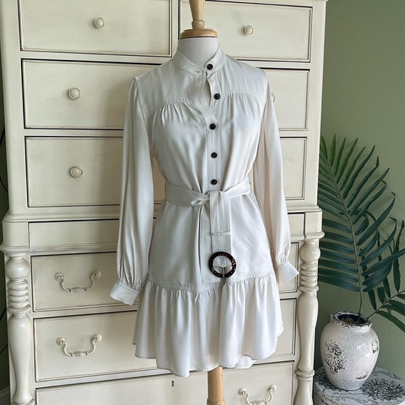 Banana Republic Cream Dress size XS - Picture 2 of 12